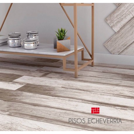 PORCELANATO ITAGRES 15 X 100 CM. SIMIL MADERA
