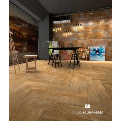 PORCELANATO ITAGRES 15 X 100 CM. SIMIL MADERA