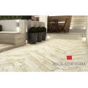 PORCELANATO ITAGRES 16 X 100 CM. SIMIL MADERA - COLOR ACACIA WHITE