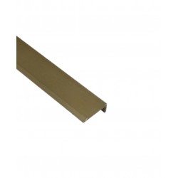 PERFIL ALUMINIO  TAPA JUNTA PARA PUERTA