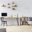 PORCELANATO ILVA MARBLE HOME CREMA MARFIL 45 X 90 CM.